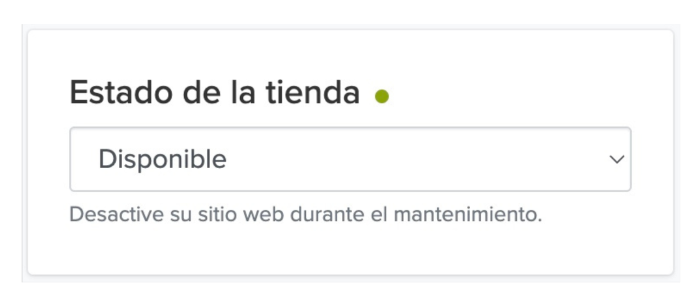 Store Status