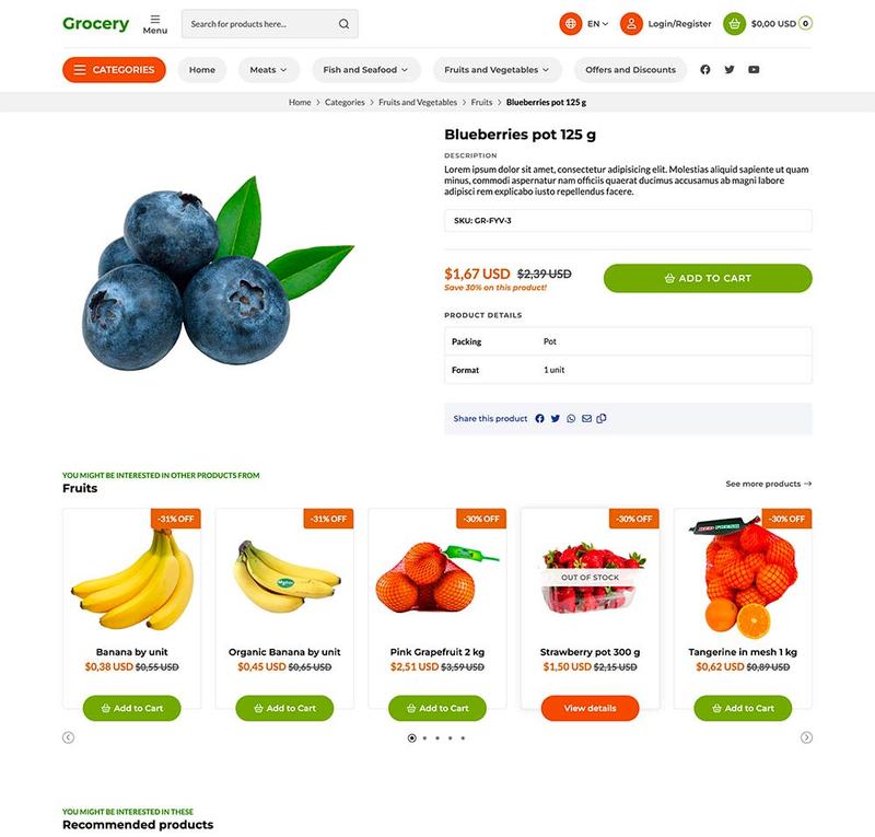 Product Page