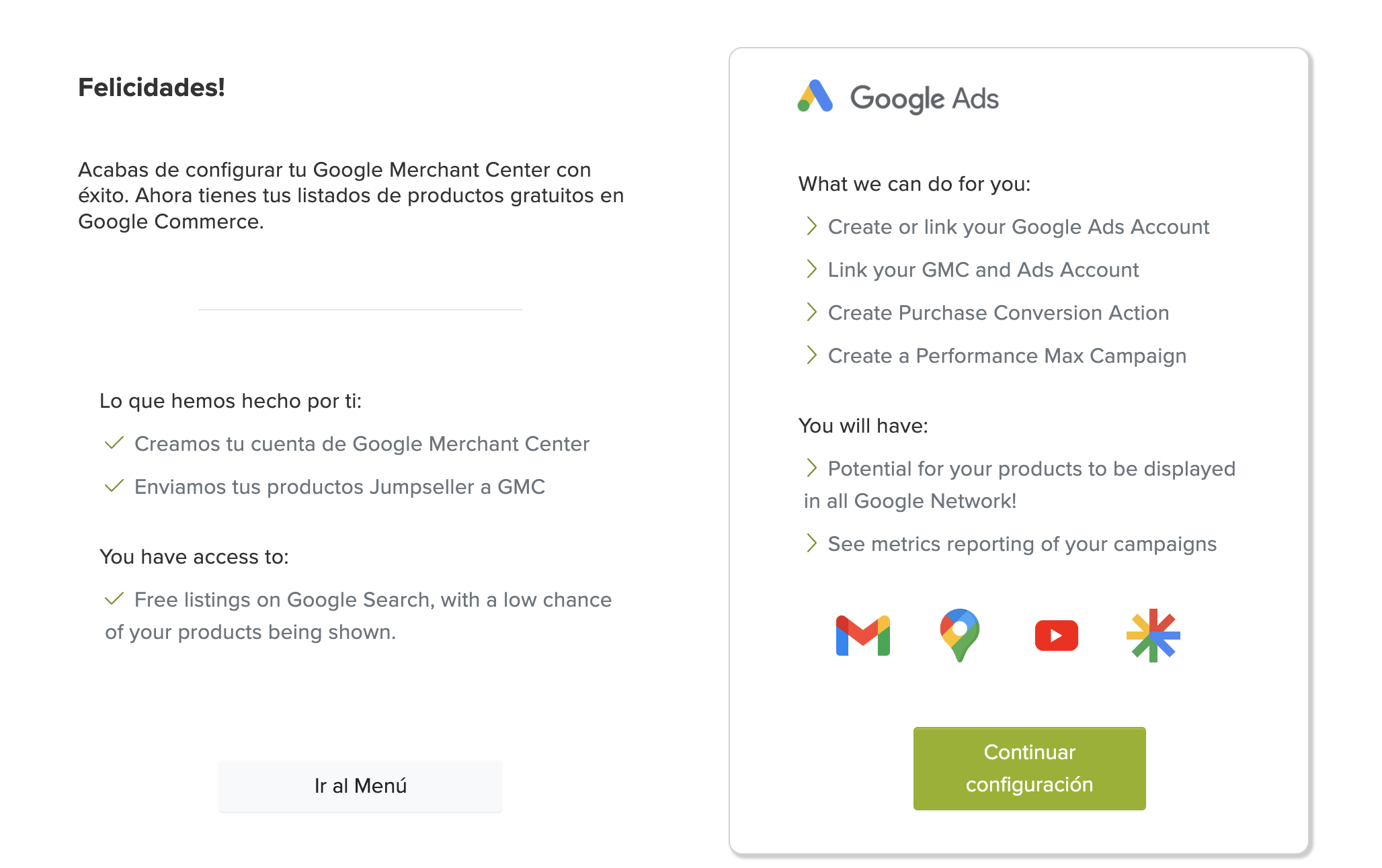 Merchant Account Created