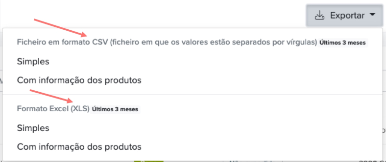 Exportar